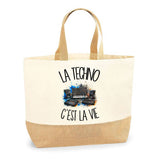 Sac La techno c'est la vie