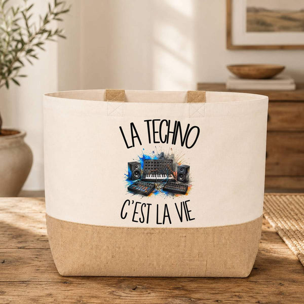 Sac La techno c'est la vie
