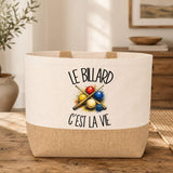 Sac Le billard c'est la vie