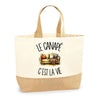 Sac Le canapé c'est la vie