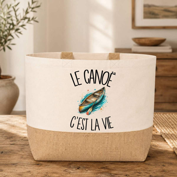 Sac Le canoë c'est la vie