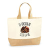 Sac Le chocolat c'est la vie