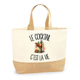 Sac Le cocktail c'est la vie