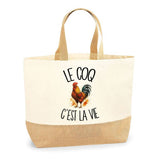 Sac Le coq c'est la vie