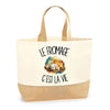 Sac Le fromage c'est la vie