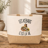 Sac Les kebabs c'est la vie