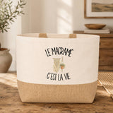 Sac Le macramé c'est la vie