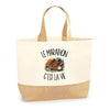 Sac Le marathon c'est la vie