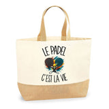 Sac Le padel c'est la vie