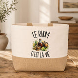 Sac Le rhum c'est la vie
