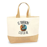 Sac Le triathlon c'est la vie