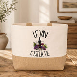 Sac Le vin c'est la vie