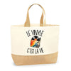Sac Le vinyle c'est la vie