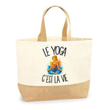 Sac Le yoga c'est la vie