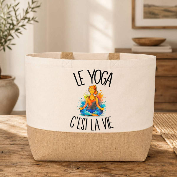 Sac Le yoga c'est la vie