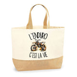 Sac L'enduro c'est la vie