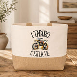 Sac L'enduro c'est la vie