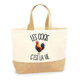 Sac Les coqs c'est la vie