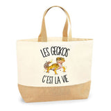 Sac Les geckos c'est la vie