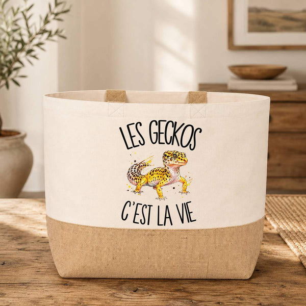 Sac Les geckos c'est la vie