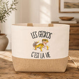 Sac Les geckos c'est la vie