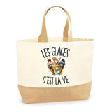 Sac Les glaces c'est la vie