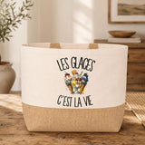 Sac Les glaces c'est la vie