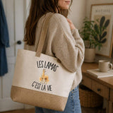 Sac Les lamas c'est la vie