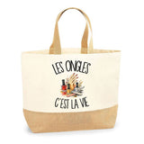 Sac Les ongles c'est la vie
