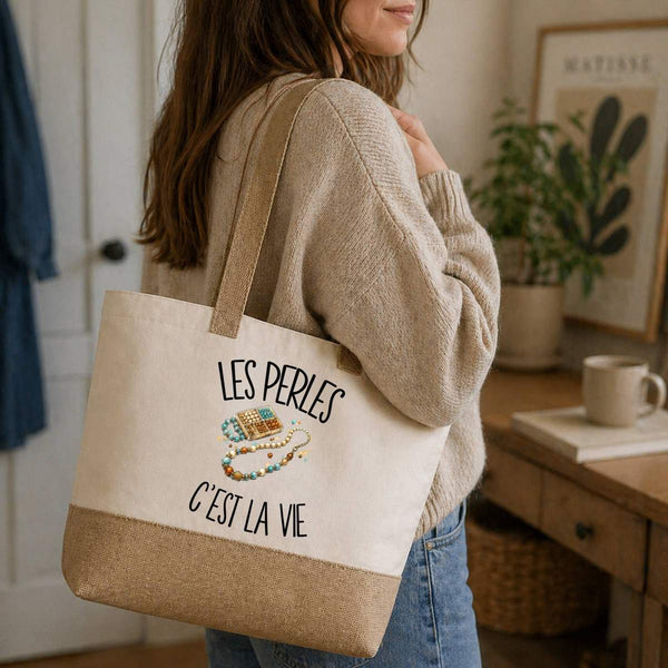 Sac Les perles c'est la vie