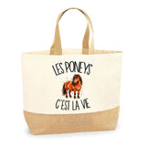 Sac Les poneys c'est la vie