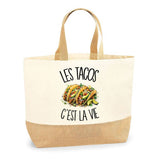 Sac Les tacos c'est la vie