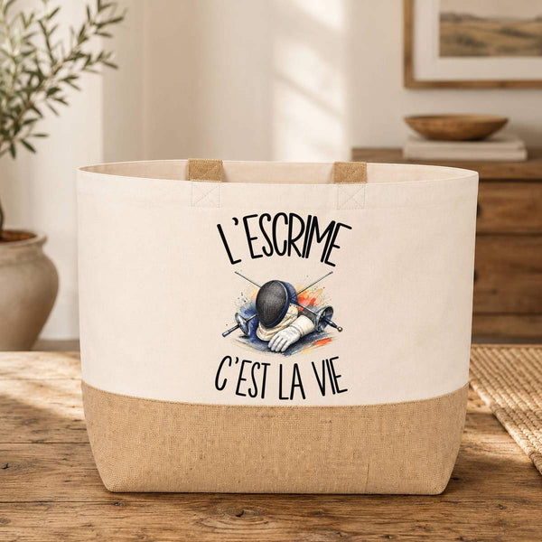 Sac L'escrime c'est la vie