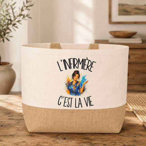 Sac L'infirmière c'est la vie