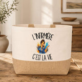 Sac L'infirmière c'est la vie