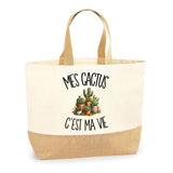 Sac Mes cactus c'est ma vie