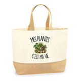 Sac Mes plantes c'est ma vie