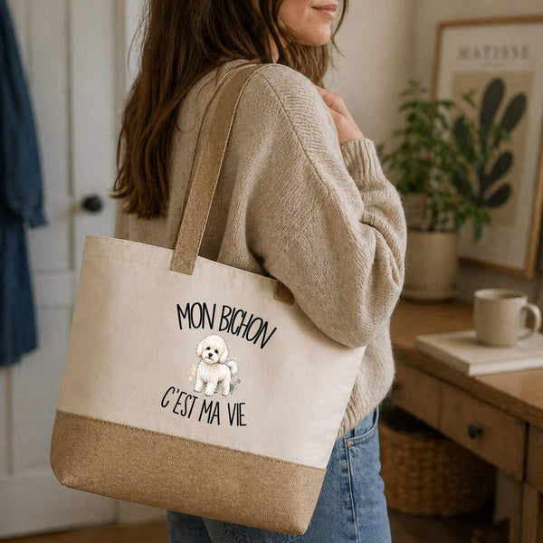 Sac Mon Bichon c'est ma vie