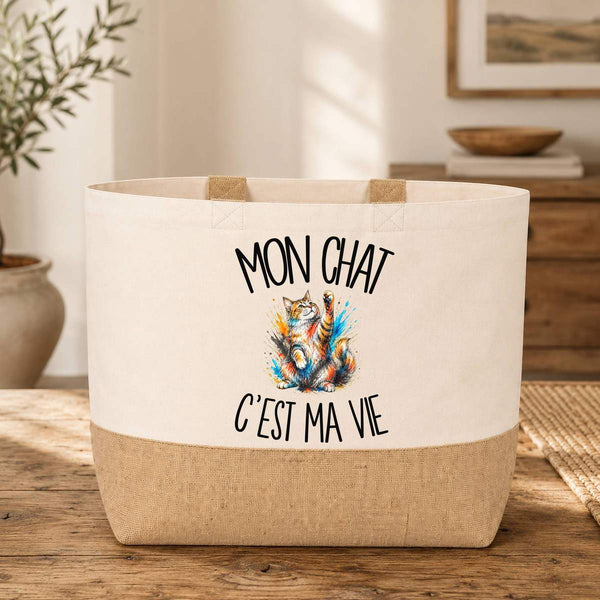 Sac Mon chat c'est ma vie