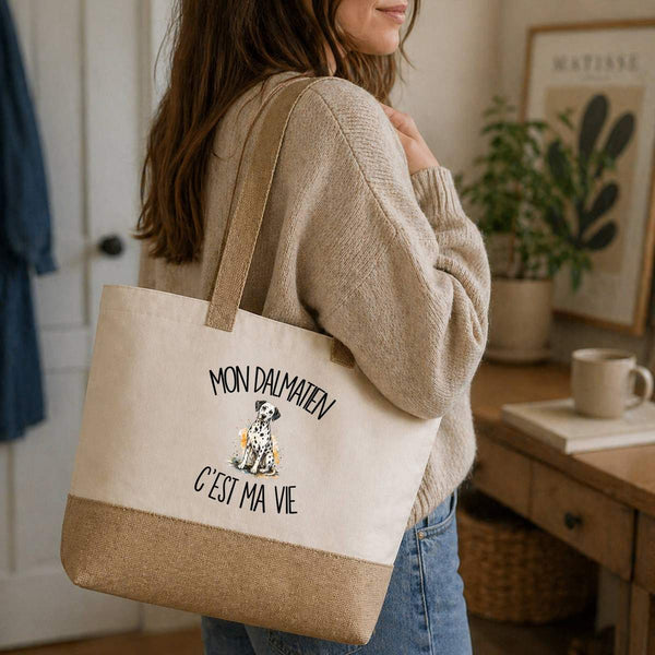 Sac Mon Dalmatien c'est ma vie