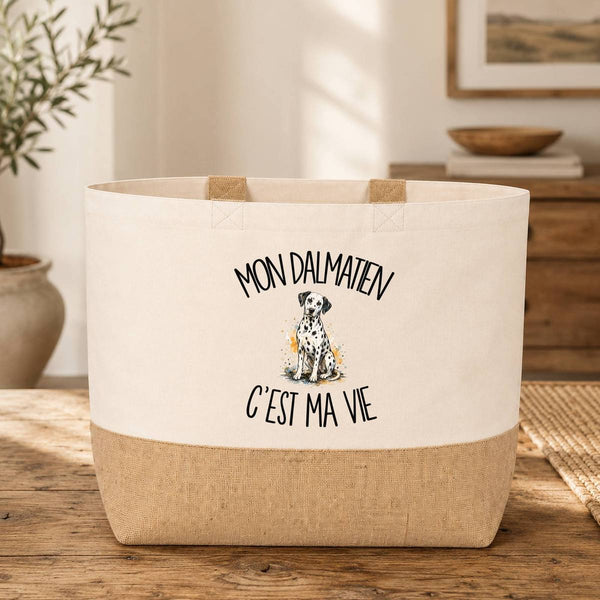 Sac Mon Dalmatien c'est ma vie