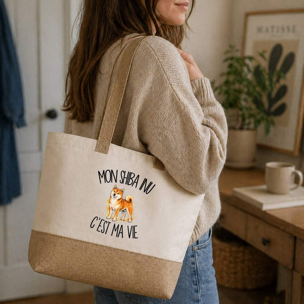 Sac Mon Shiba Inu c'est ma vie