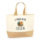Sac Le Tournage sur Bois c’est la vie