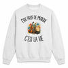 Sweat Gris Chiné Être prof de musique c'est la vie