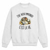 Sweat Gris Chiné Être agent immobilier c'est la vie