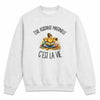 Sweat Gris Chiné Être assistante maternelle c'est la vie