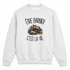 Sweat Gris Chiné Être barbier c'est la vie