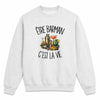 Sweat Gris Chiné Être barman c'est la vie