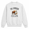 Sweat Gris Chiné Être commercial c'est la vie