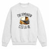 Sweat Gris Chiné Être déménageur c'est la vie
